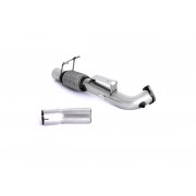 Large Bore Downpipe With Decat For fitment to Milltek Sport Cat Back Only